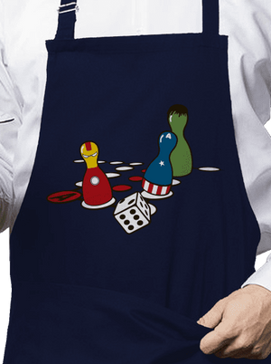 Szuperhős ne haragudj kötény Navy