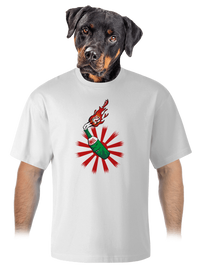 unisex túlméretezett póló