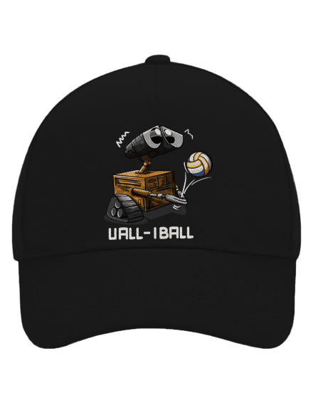 Vall-iball baseballsapka Black