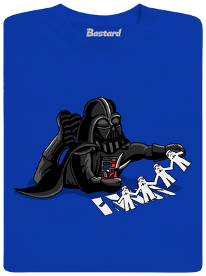 Trooper klónozás férfi hosszú ujjú póló Royal Blue