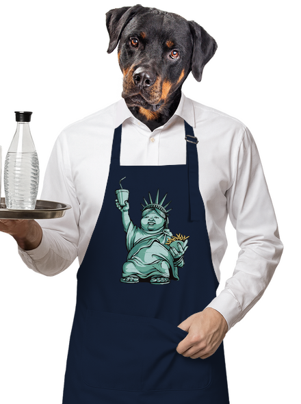 Amerikai bálvány kötény Navy