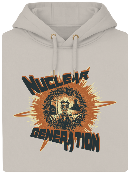 Nuclear generation 2 unisex prémium pulóver Pastel Macchiato