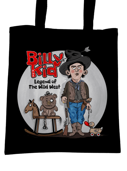 Billy The Kid táska Black