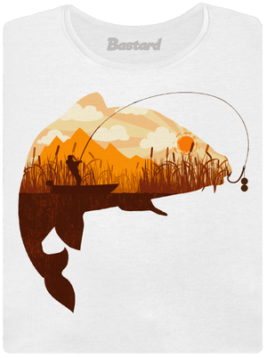 Halfogás prémium női póló White