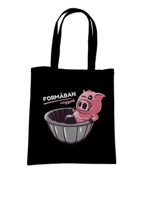 Formában táska Black