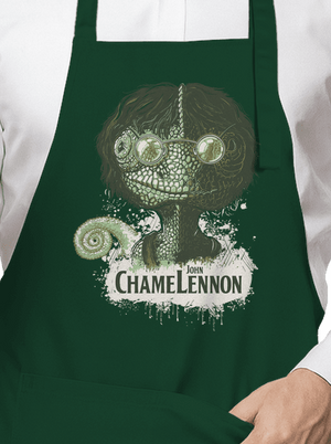  ChameLennon kötény Bottle Green