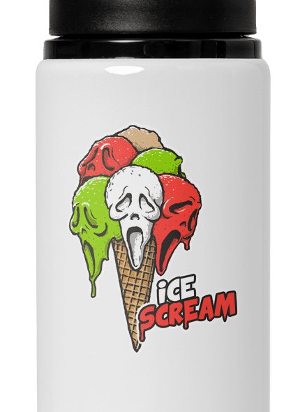 Ice Scream kulacs White