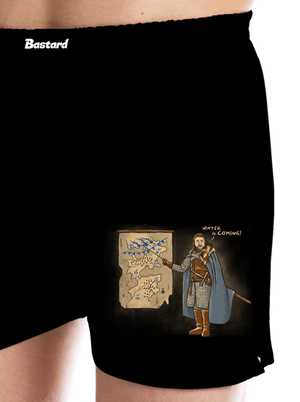 Winter férfi alsó nadrág Black