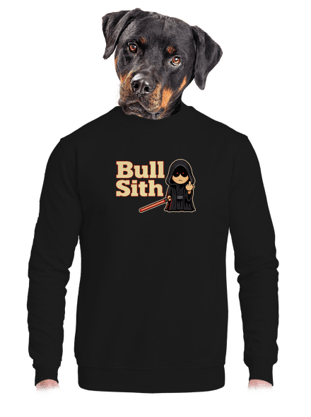 Bull sith unisex crewneck Black