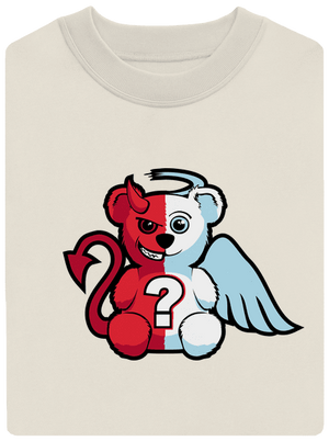 Angyal vagy ördög unisex crewneck Off White