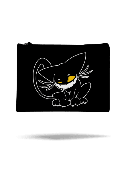 Evil cat kis táska Black