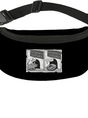 Plasztikai sebészet övtáska Black