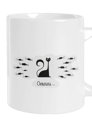 Oouuu nagy bögre White