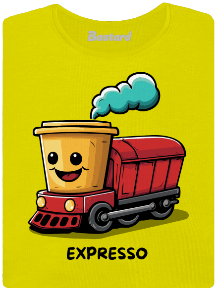 Expresso prémium női póló Lemon