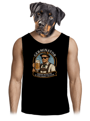 Germinator férfi trikó Black