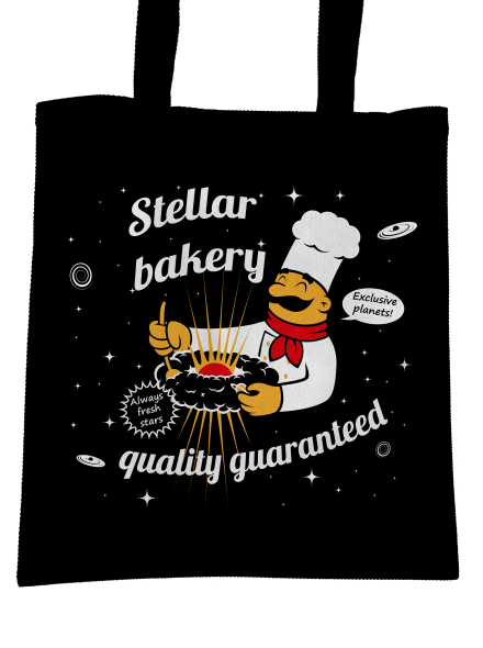 Stellar bakery táska Black