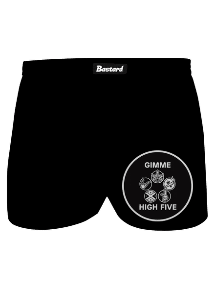 Gimme high five férfi alsó nadrág Black