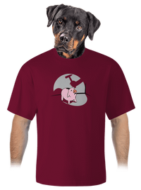 unisex túlméretezett póló