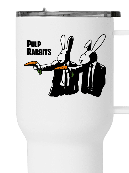 Pulp Rabbits termosz bögre White