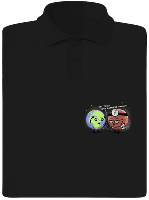 Diagnózis férfi pólóingek Black