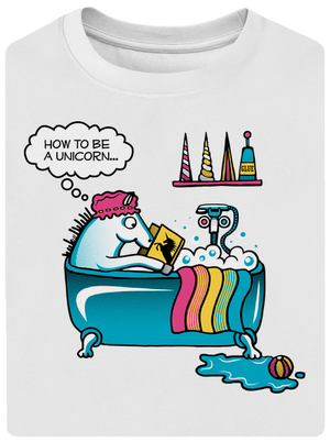 Mi kell az egyszarvúvá váláshoz unisex túlméretezett póló White