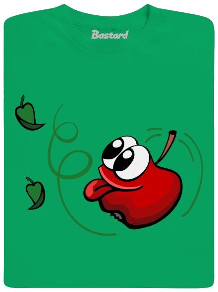 Alma és almafa gyerek póló Kelly Green