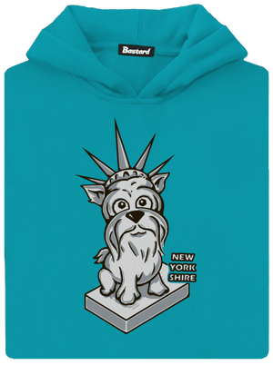 New Yorkshire gyerek kenguruzsebes pulóver Hawaiian Blue