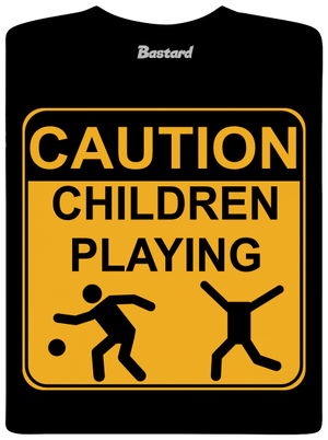 Children Playing gyerek póló Black