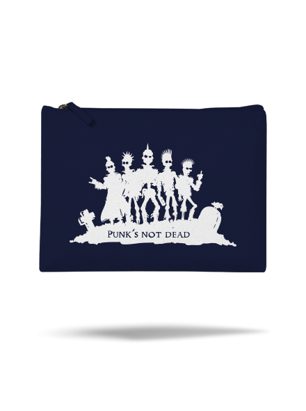 Punks not dead! kis táska French Navy