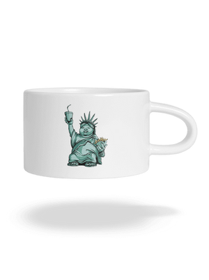 Amerikai bálvány macaron bögre White