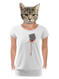 női póló elasztikus alsó szegéllyel