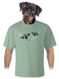 unisex túlméretezett póló