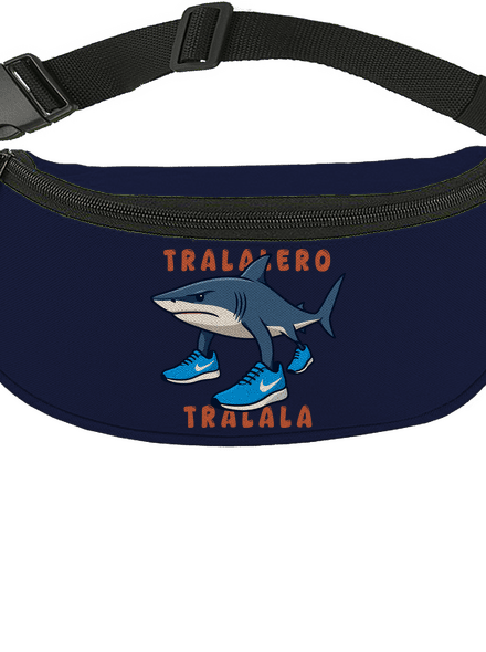 Tralalero Tralala – Italian Brainrot övtáska French Navy