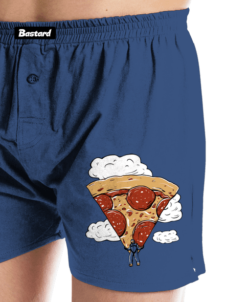 Pizza ejtőernyős férfi alsó nadrág Blue