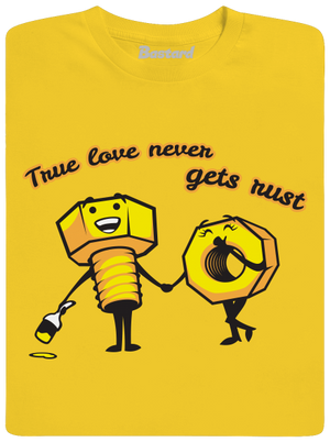 True love férfi póló Gold