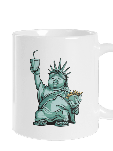 Amerikai bálvány hagyományos bögre White