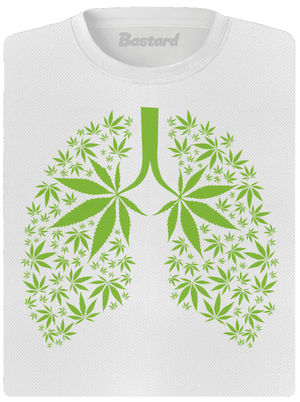 Gandzsa tüdő női sportpóló White