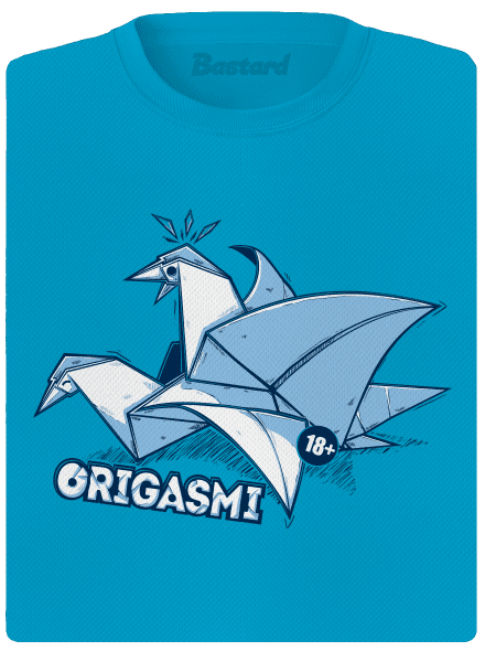 Origasmi női sportpóló Blue Atol
