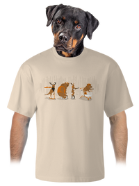 unisex túlméretezett póló