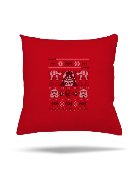 Vadert egy pulóveren párna Red