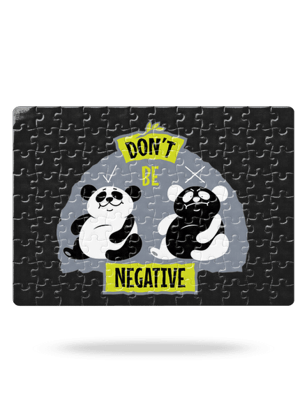 Don't be negative kirakós White