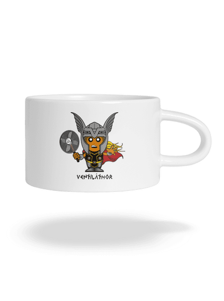 Ventiláthor macaron bögre White