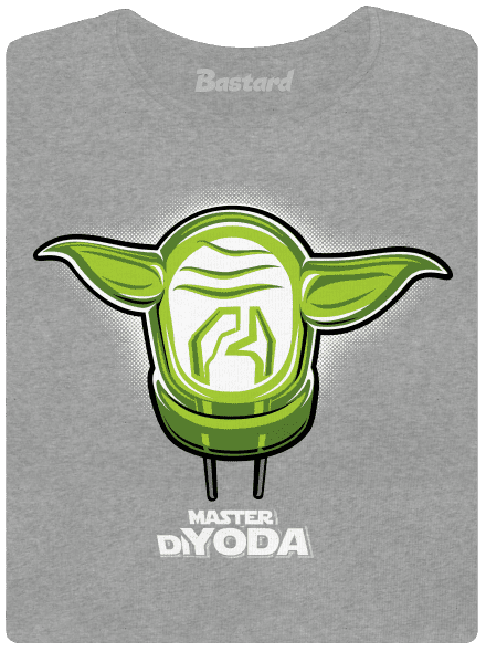 Master DiYoda női póló Dark Gray Melange