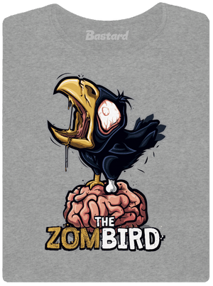 Zombird női póló Dark Gray Melange