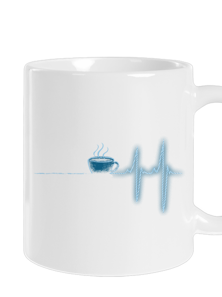 Coffee help hagyományos bögre White