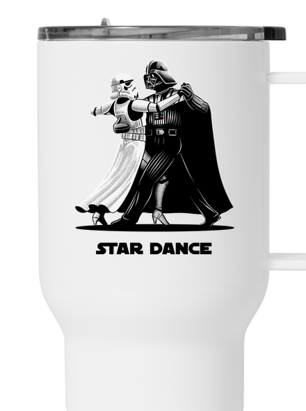 Star dance termosz bögre White