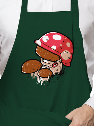  kötény Bottle Green