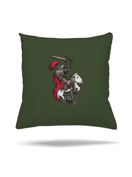 Lovag párna Olive Green