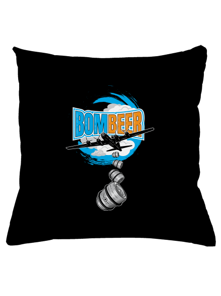 BomBeer párna Black
