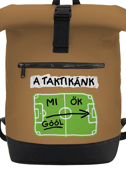 A futballtaktikánk hátizsák Caramel